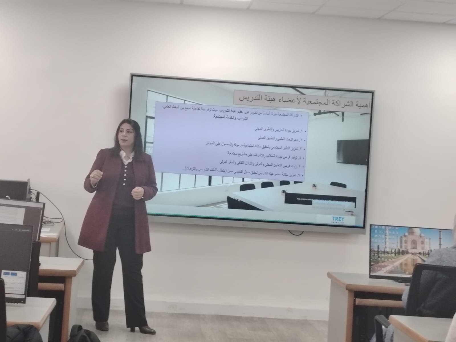 نظم مركز الجودة ورشة تهيئة لأعضاء هيئة التدريس الجدد حول الشراكة المجتمعية
