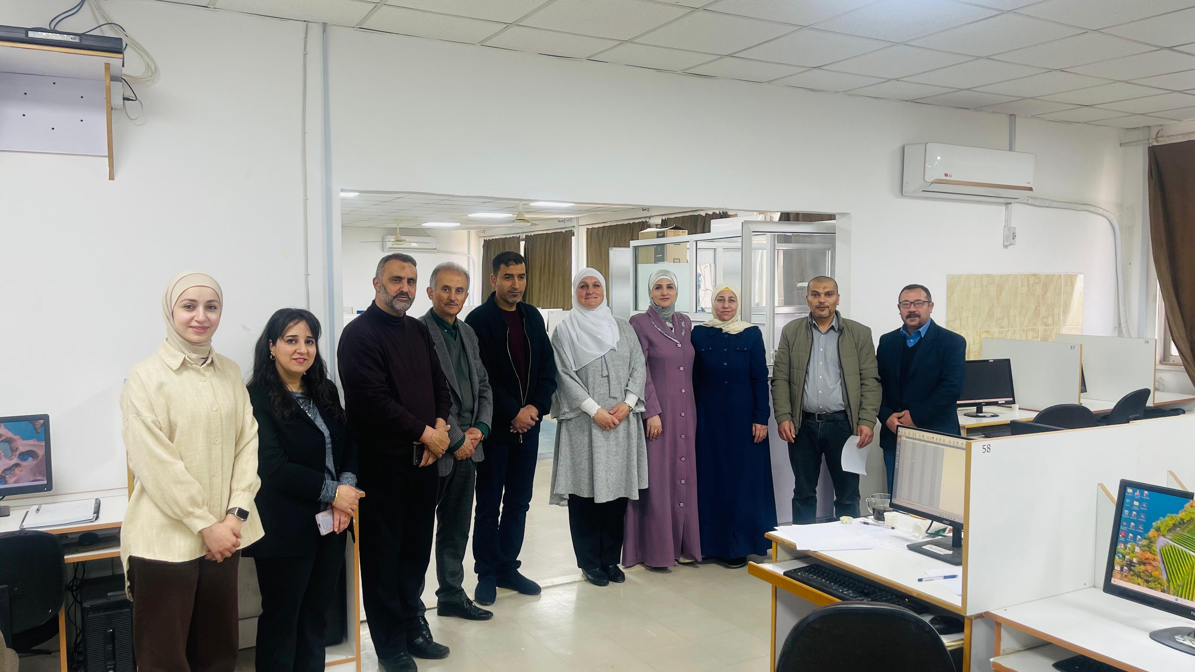 مركز الاعتماد وضمان الجودة والتميّز ينظم ورشة تدريبية متخصصة لمركز التعلم الإلكتروني